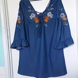 Denim dress. Or tunic.